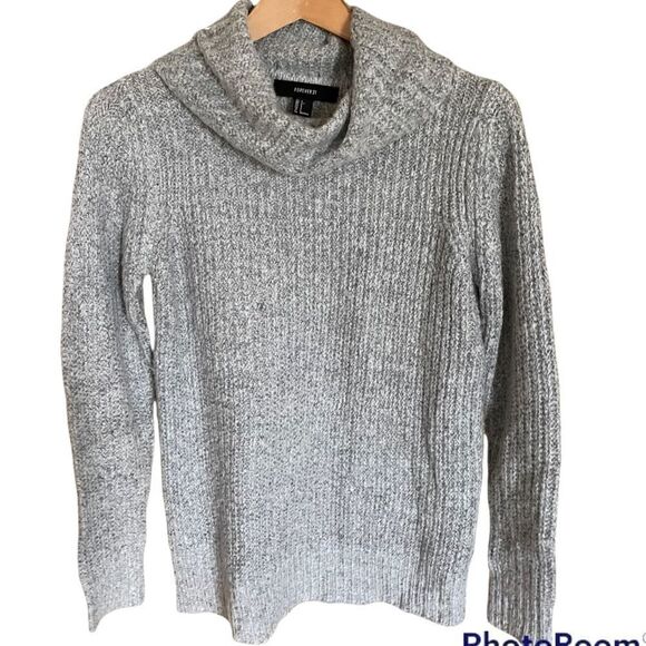 Comfy Gray Sweater by Forever 21, Small - Picture 1 of 3